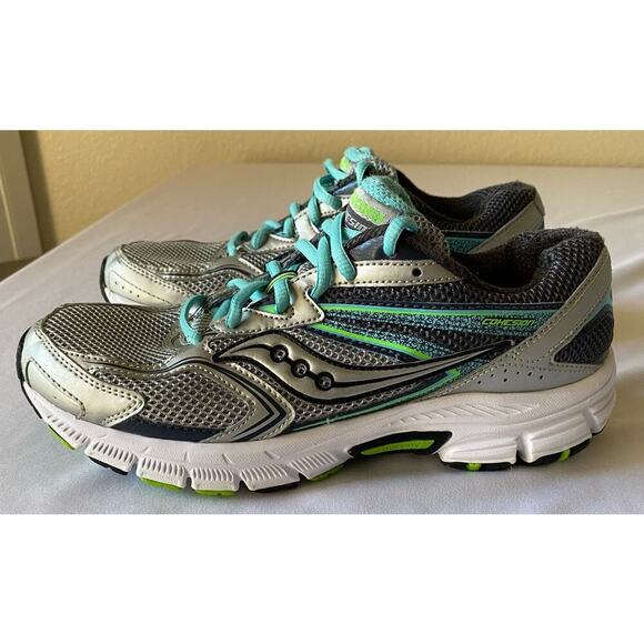 Saucony Cohesion 9 Running Sneakers S15262-5 Gray Women's size 9 - Picture 1 of 7